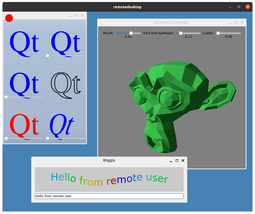 Qt VNC Server Remote Desktop Example Qt VNC Server 6.5.0