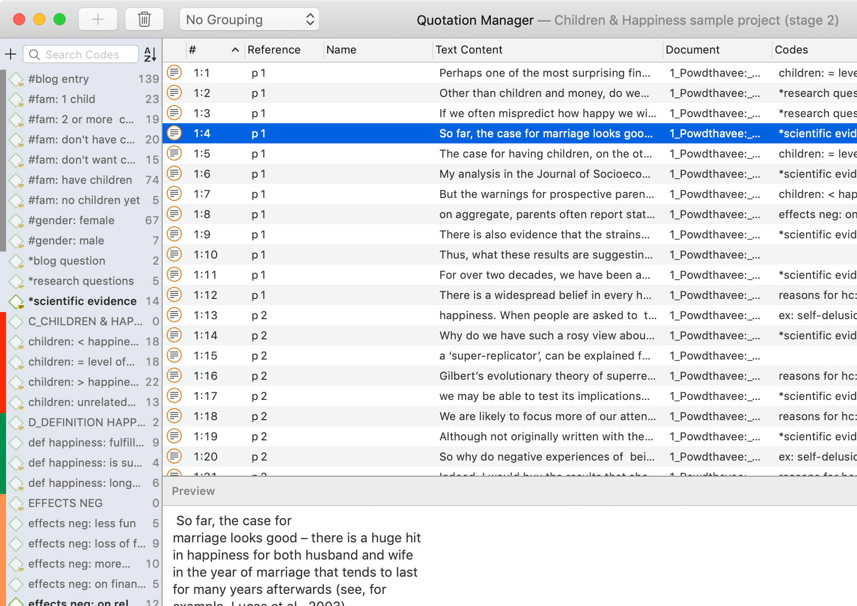 Working with Quotations ATLAS.ti 9 User Manual macOS