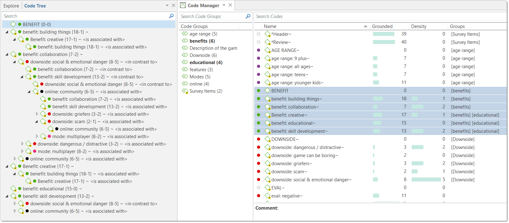 About Code Trees and the Code Forest ATLAS.ti 9 Windows User Manual
