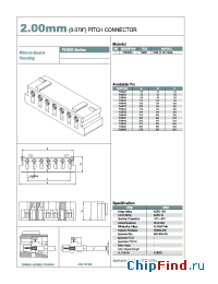 YH200-04 (YEONHO) - 2.00mm PITCH CONNECTOR