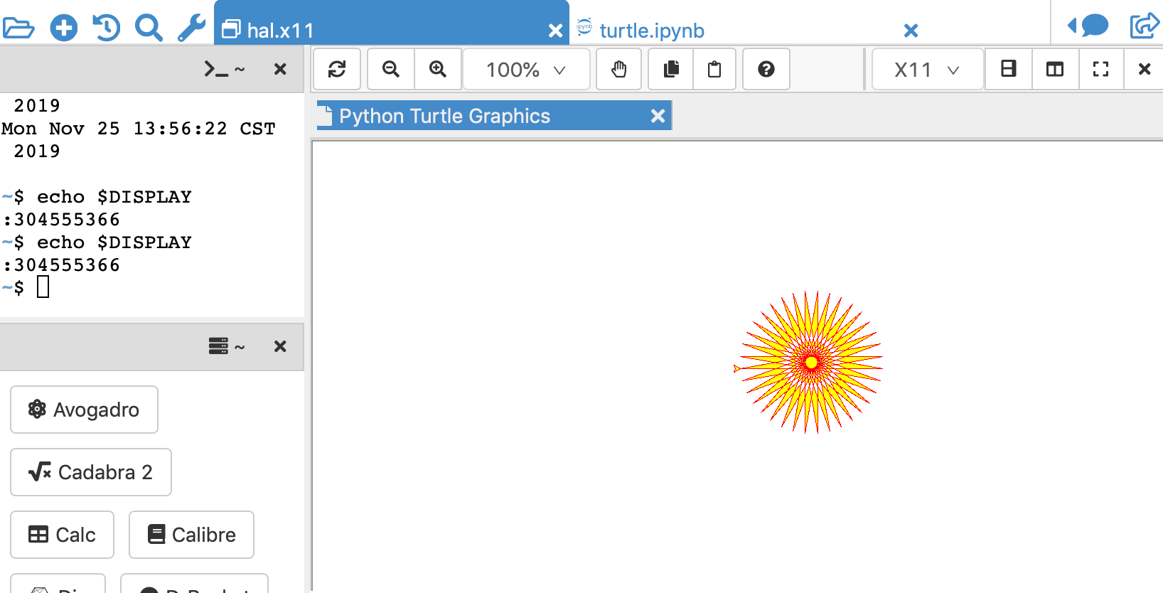 Turtle Graphics with CoCalc — CoCalc Manual documentation