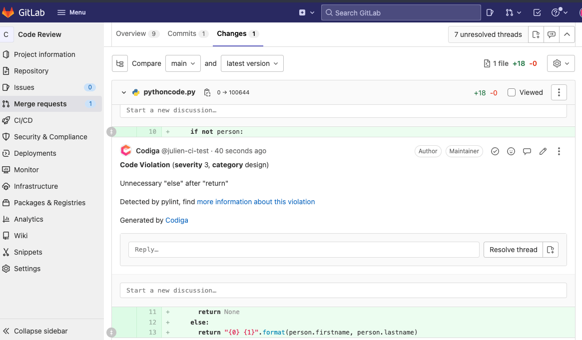 Automate your Code Reviews on GitLab