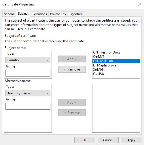 Install thirdparty or commercial CA certificates for communication