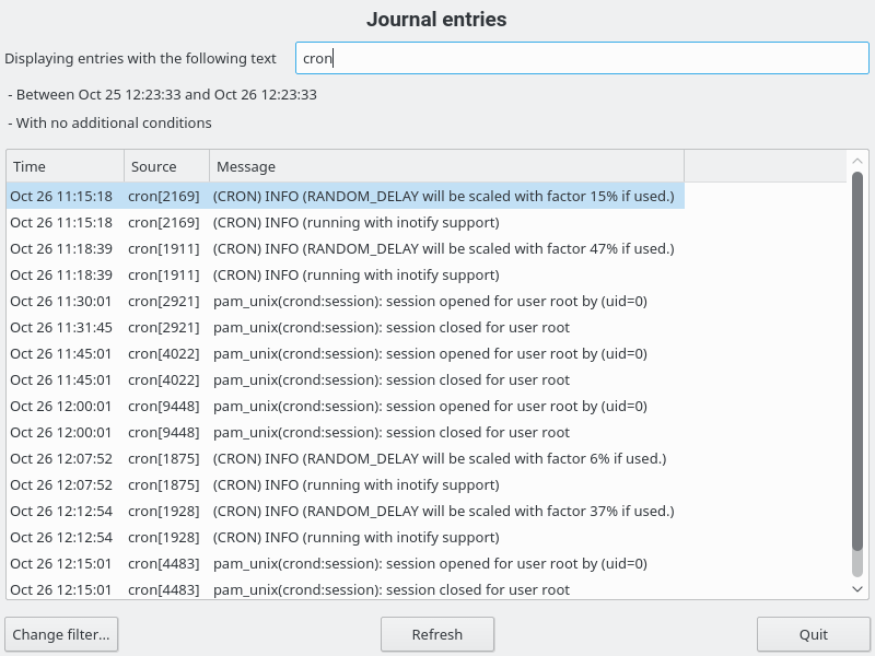 journalctl Query the systemd Journal Reference openSUSE Leap 42.2