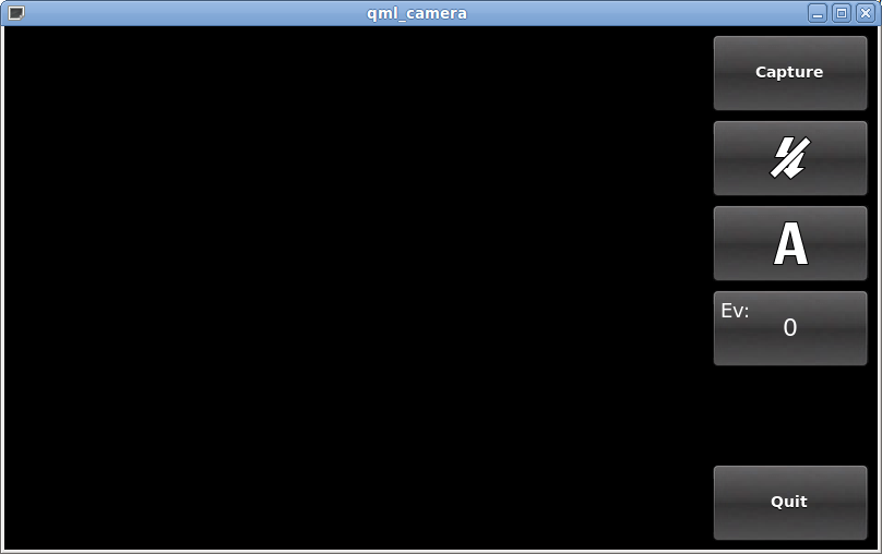 QML Camera Example Qt Multimedia 5.12