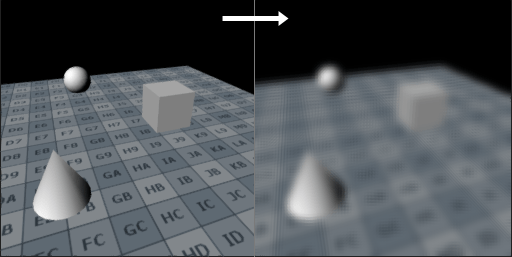Gaussian Blur Qt 3D Studio 2.8.0