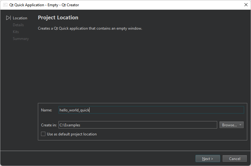Tutorial Qt Quick and Python Qt Creator Documentation