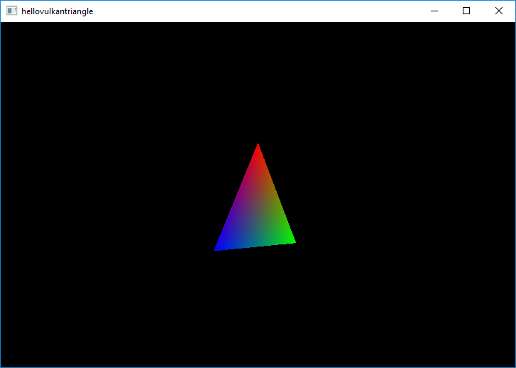 Hello Vulkan Triangle Example — Qt for Python