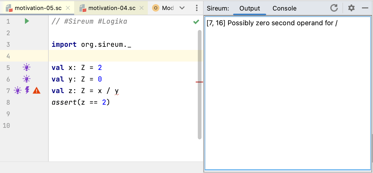 Motivation Logika Sireum Doc