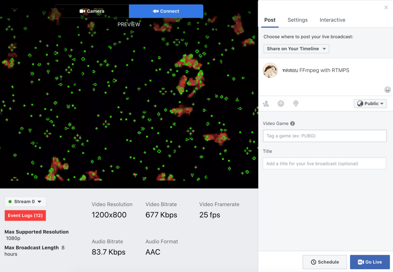 Compile FFmpeg with RTMPS for Facebook Live Stream Stackposts