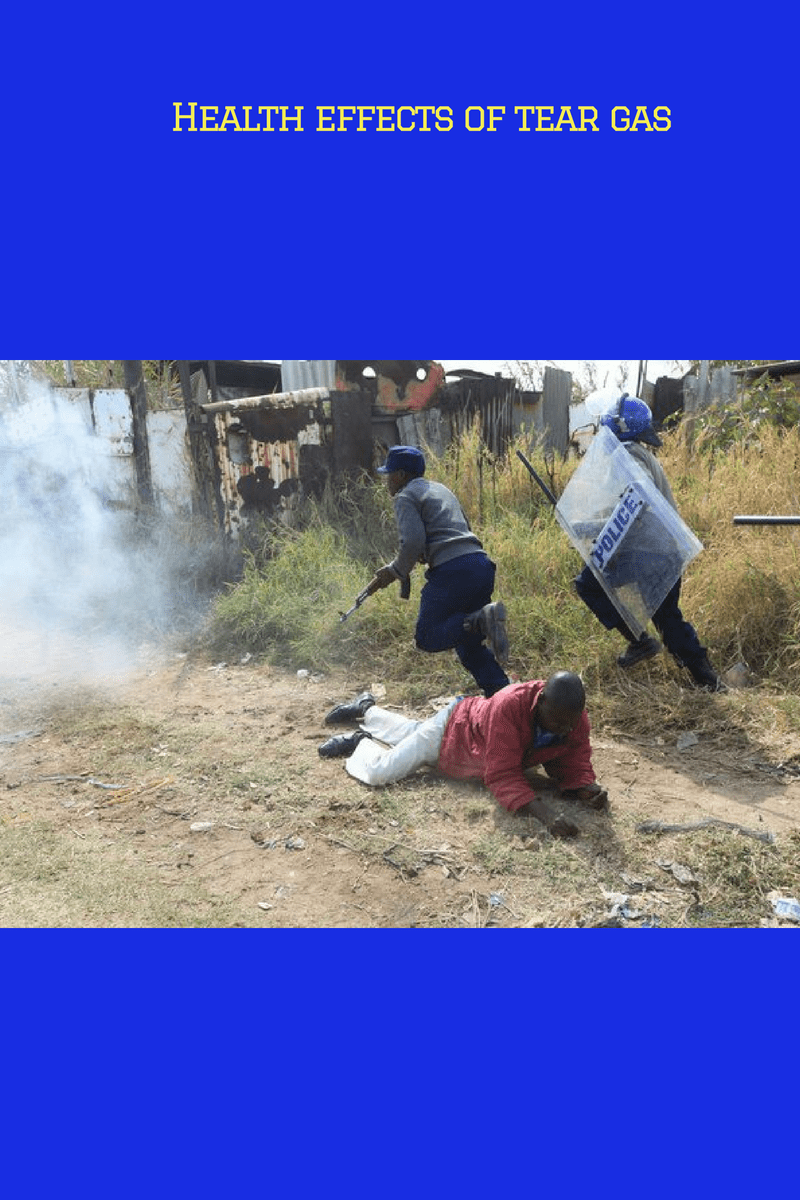 Do we know the effects of tear gas on our health? Docbeecee