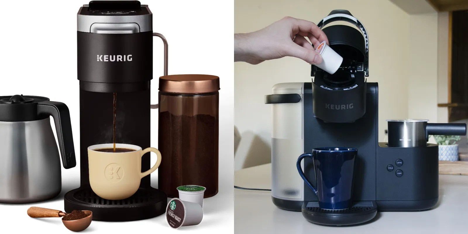 Keurig KDuo Plus Vs KCafe which is the best coffee maker? Keurig