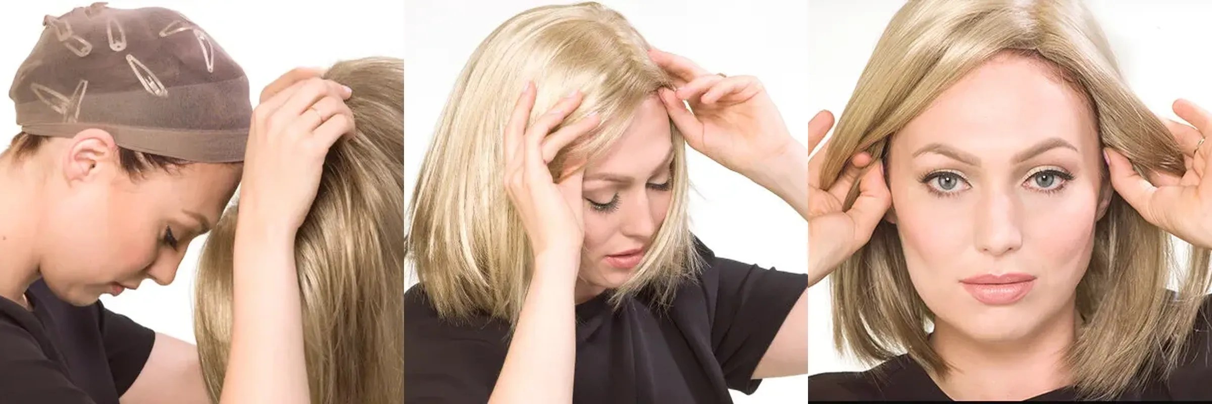 How to Put On a Wig for Short Hair, Long Hair, or No Hair? Hair System