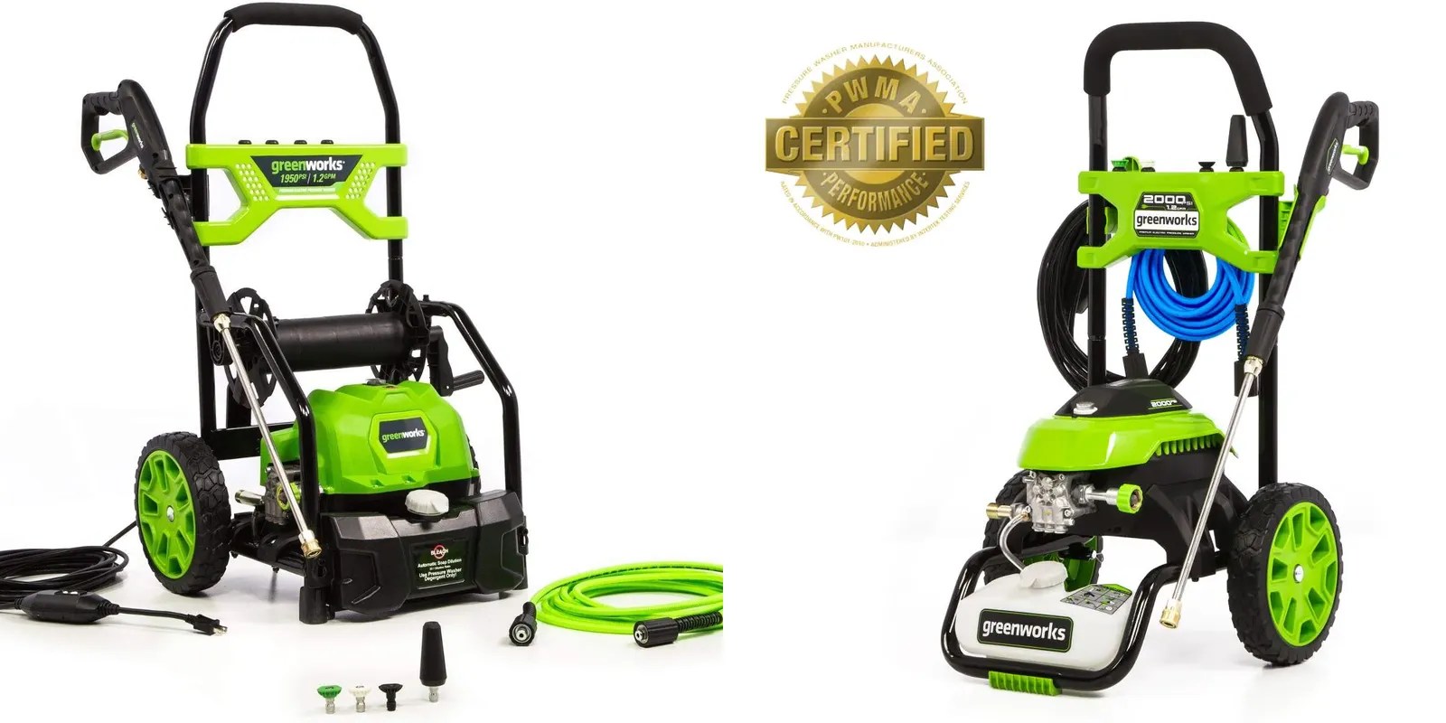 Greenworks 1800 PSI Pressure Washer Review and Best Price Greenworks