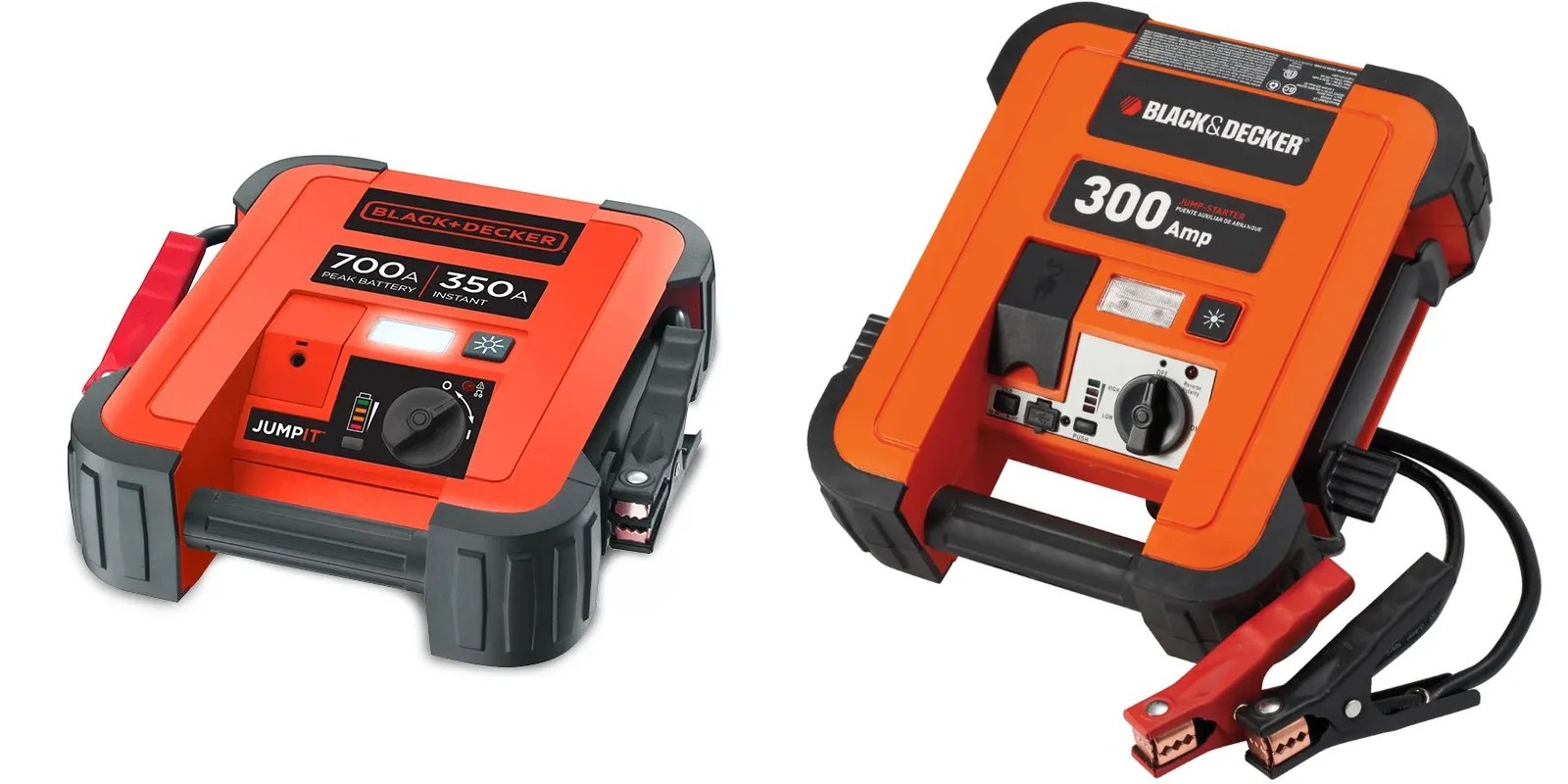 Black and Decker jump starter An overview with manual and