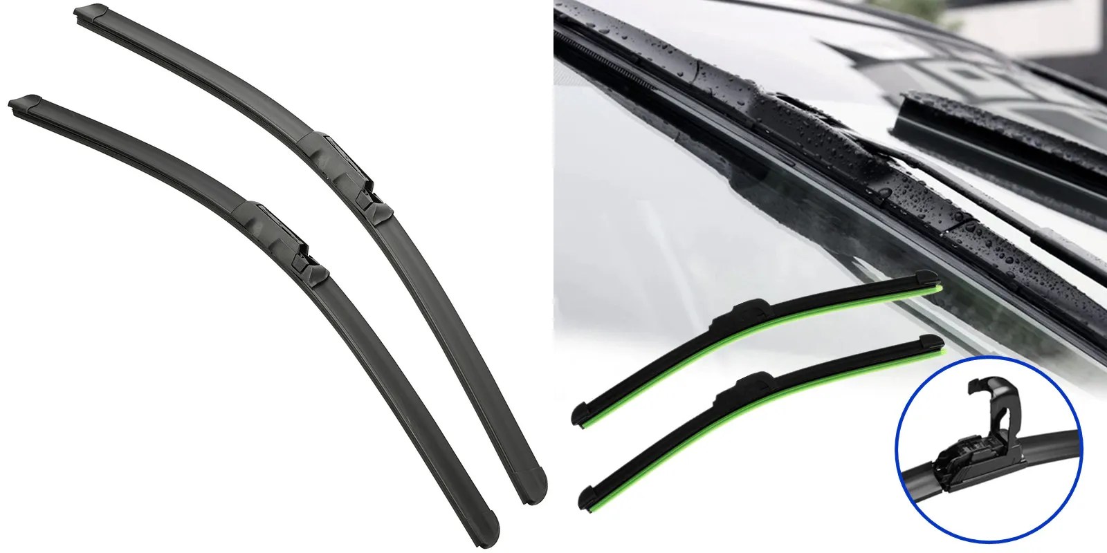What size wiper blades for a 2006 Chevy Trailblazer and troubleshooting