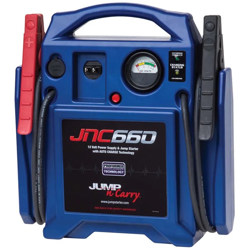 User manual of JumpNCarry JNC660 and its charging instructions