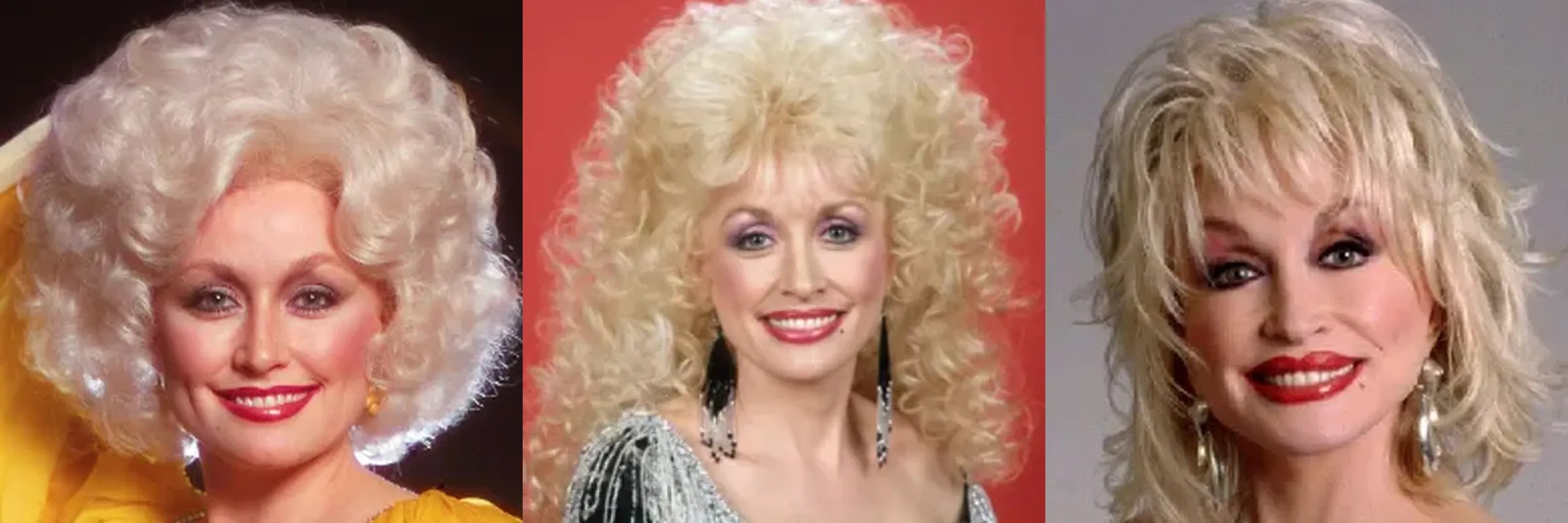 The Look of Dolly Parton With No Wig Reveal Here! Hair System
