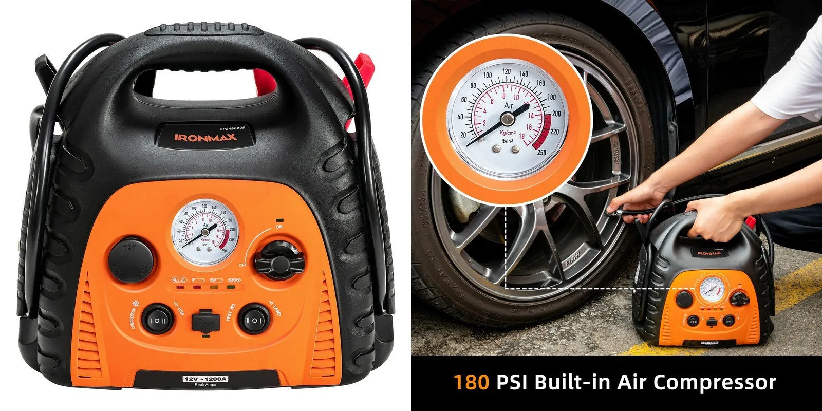 The best Costway jump starter air compressor reviews and specs