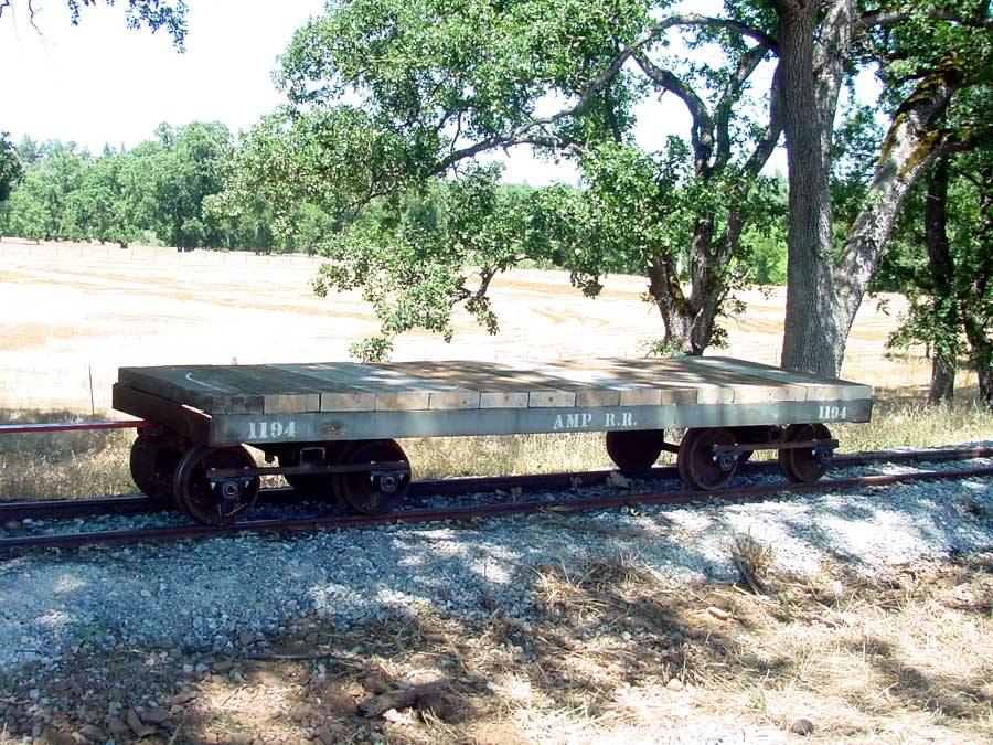 Railroad Flat Car Restored