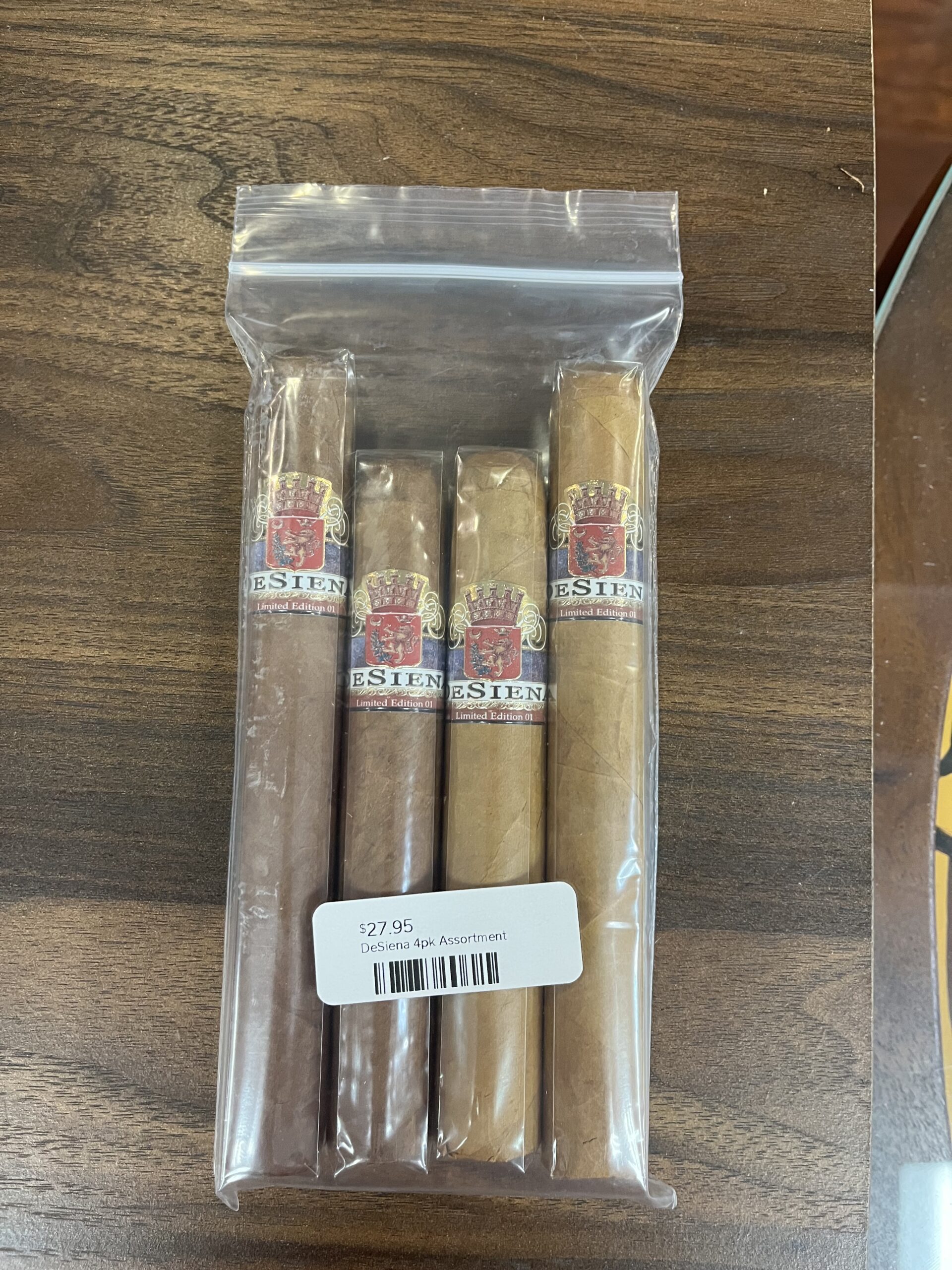 Desiena Assortment 4pk Doc James Cigars