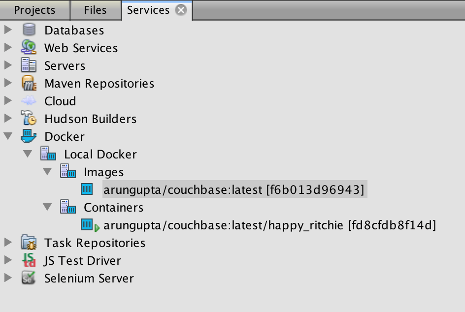 Docker and NetBeans