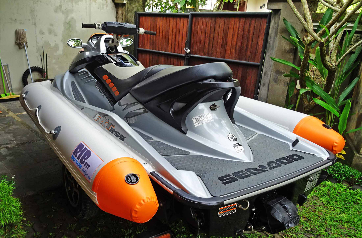 PWC jet ski stabilizer RIB Kit and PWC jet ski boat RIB