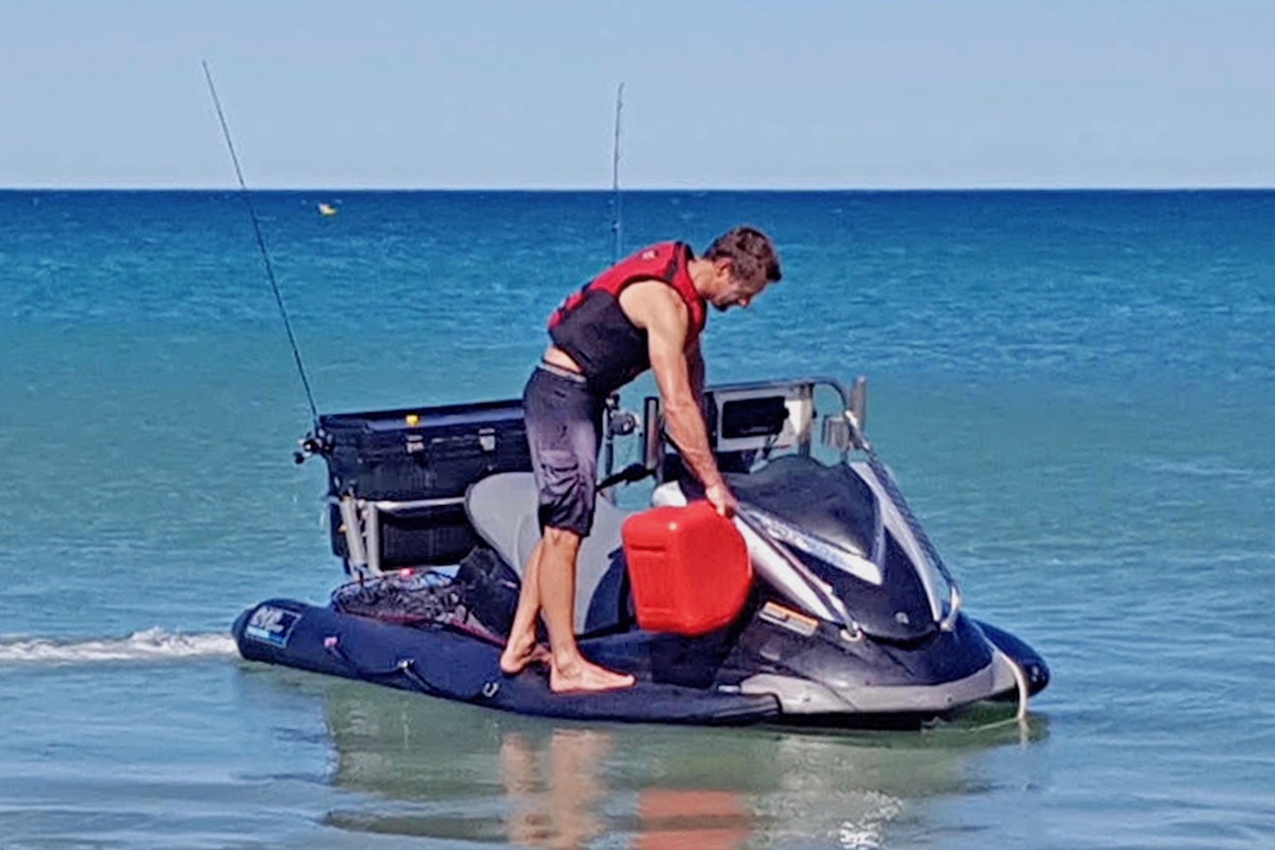 PWC jet ski stabilizer RIB Kit and PWC jet ski boat RIB