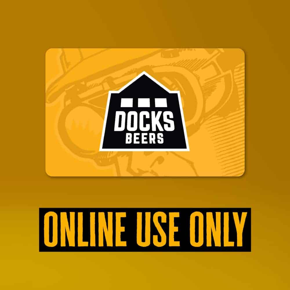 Digital Gift Card Docks Beers Grimsby