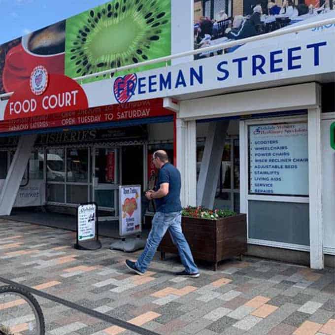 Docks Bar at Freeman Street Market Docks Beers Grimsby