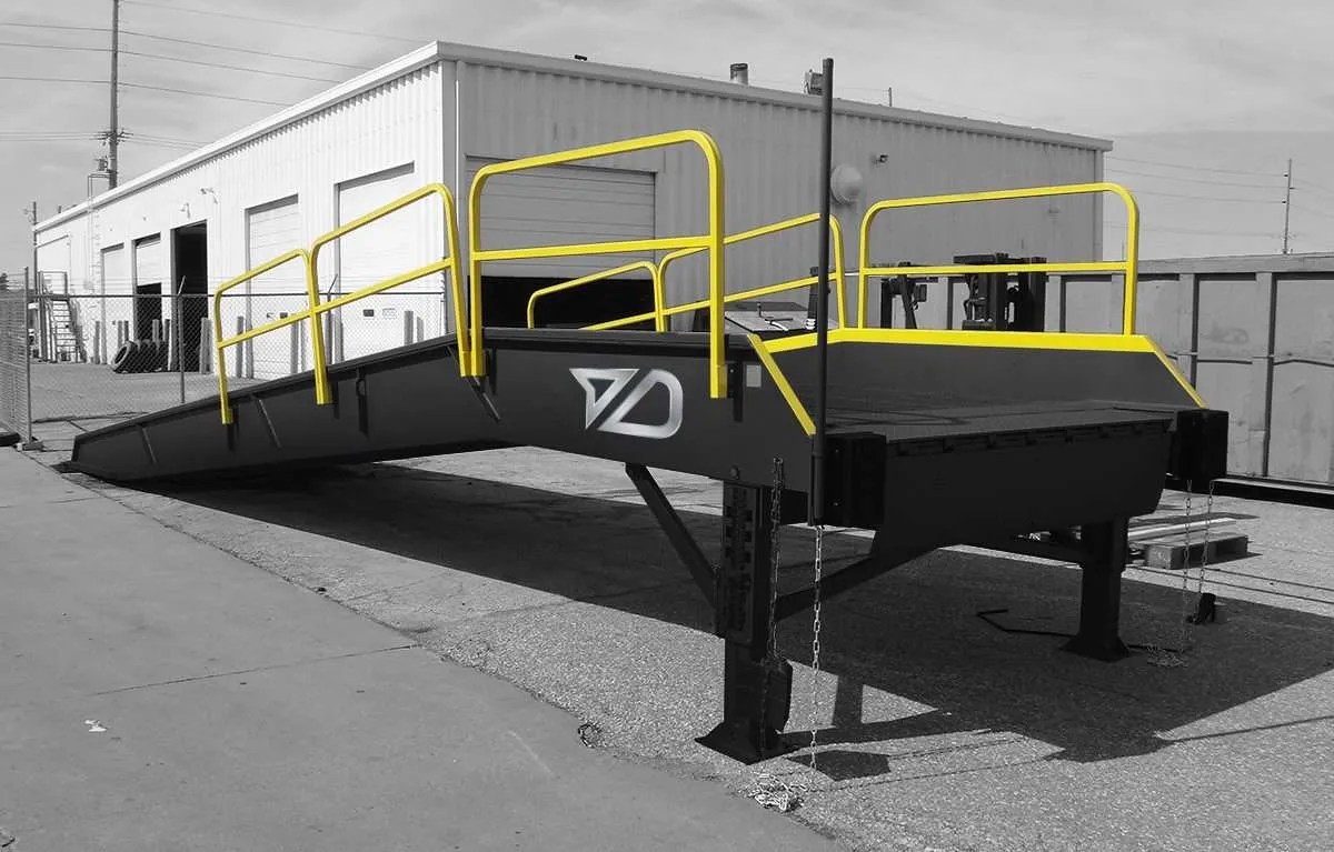 Dockzilla Adjustable Height Loading Dock Dockzilla