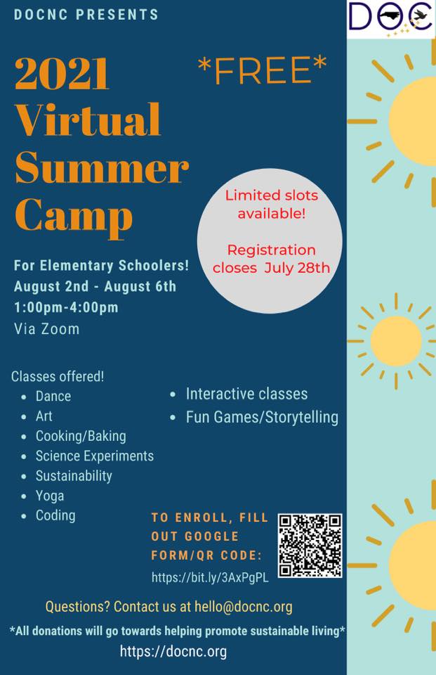 Summer Camps DOC NC