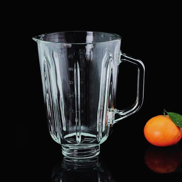 GABLA57 1.5L Soda lime Glass Blender Jar Juicer Jug Replacement Parts