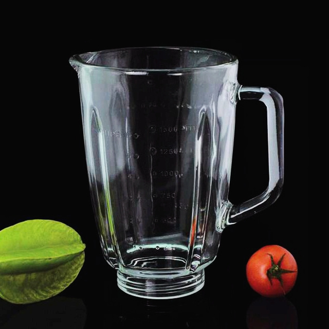 GABLA92 1.8L Soda lime Glass Blender Jar Juicer Jug Replacement Spare