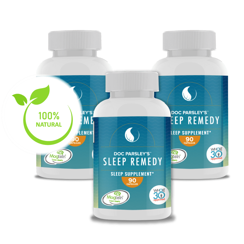 Doc Parsley's Sleep Remedy Get Better Sleep, Wake Up Refreshed Doc