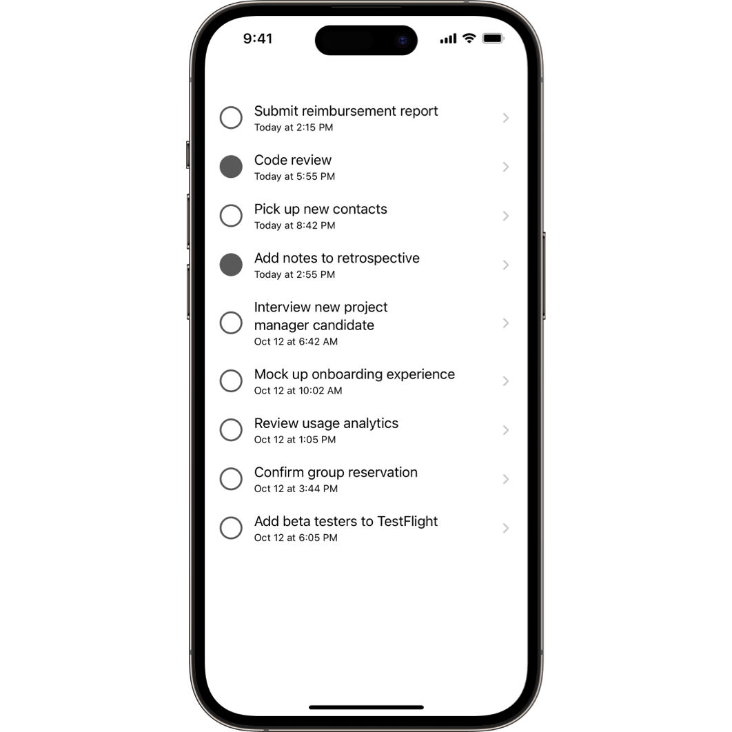 Displaying cell info Apple Developer Documentation