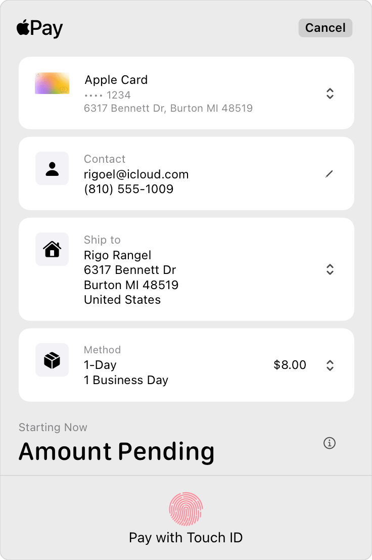 Apple Pay Apple Developer Documentation
