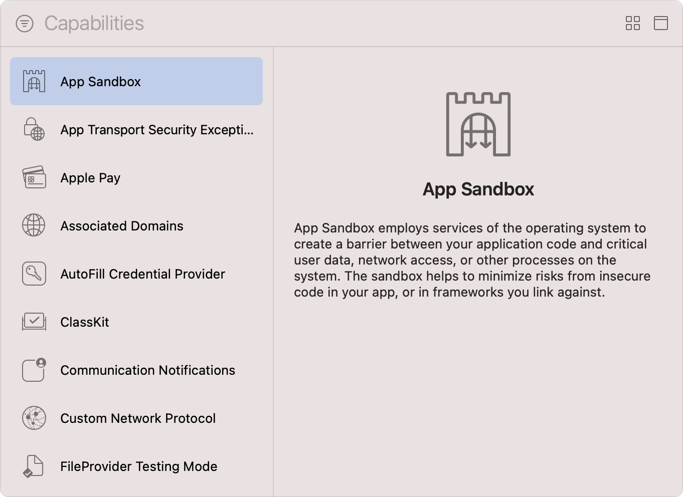 Configuring the macOS App Sandbox | Apple Developer Documentation