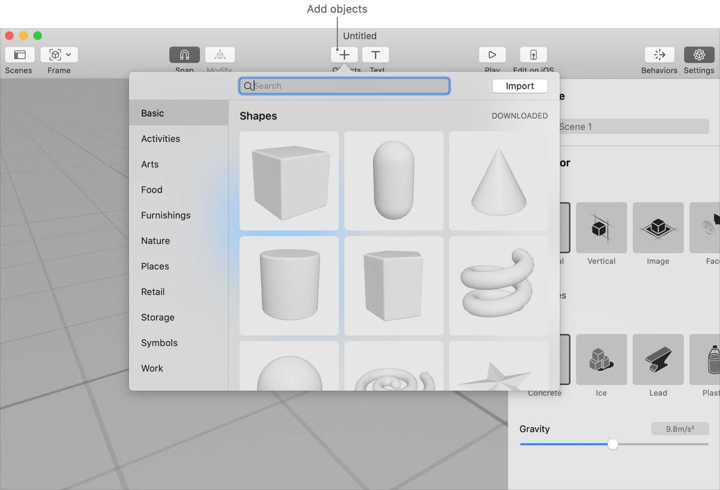 Creating 3D Content with Reality Composer Apple Developer Documentation