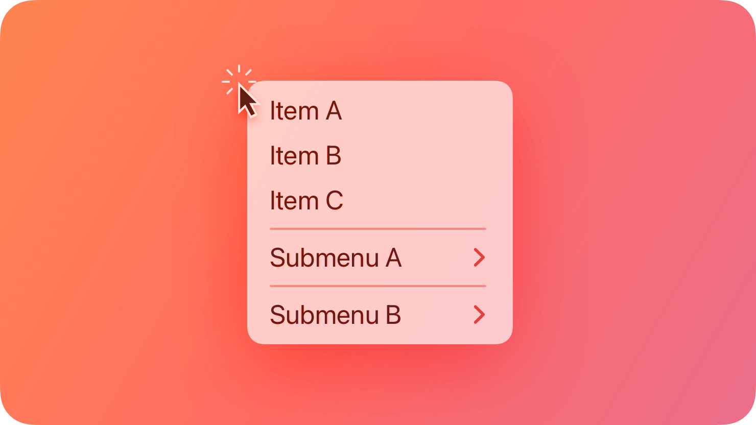 Context menus Apple Developer Documentation