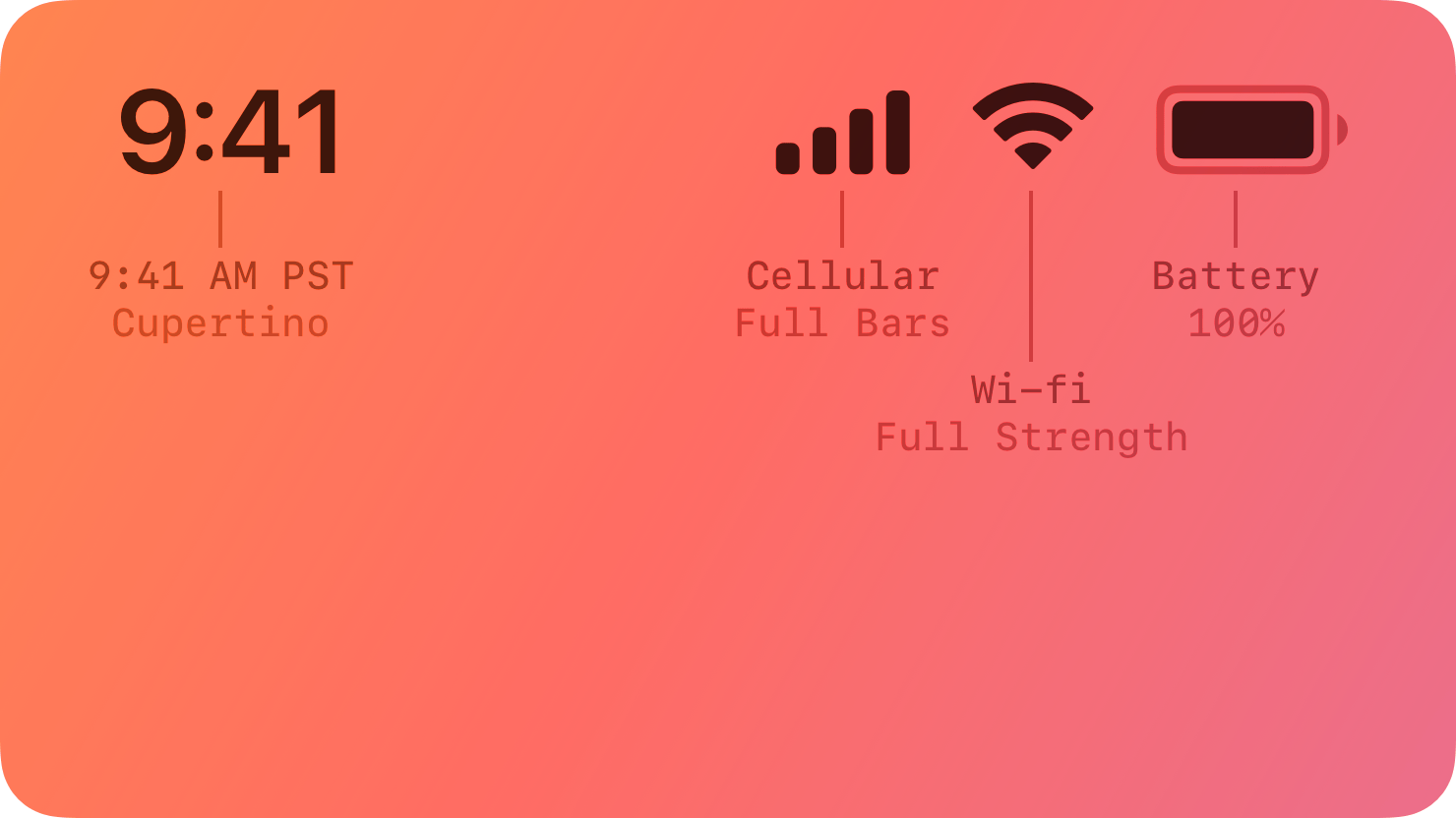 Status bars Apple Developer Documentation