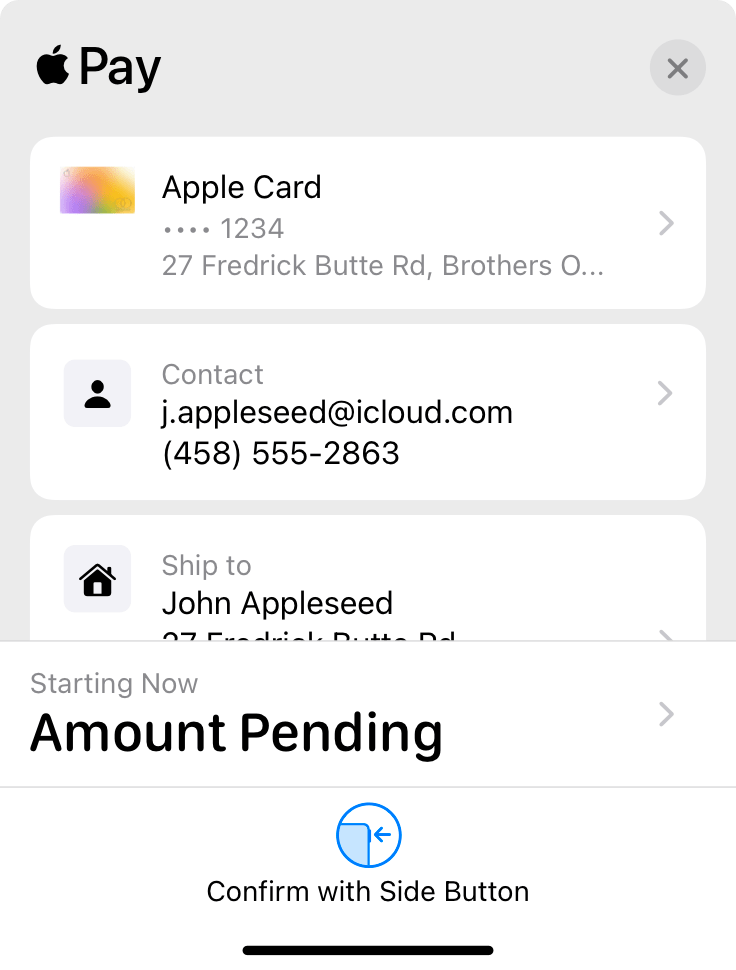 Apple Pay Apple Developer Documentation
