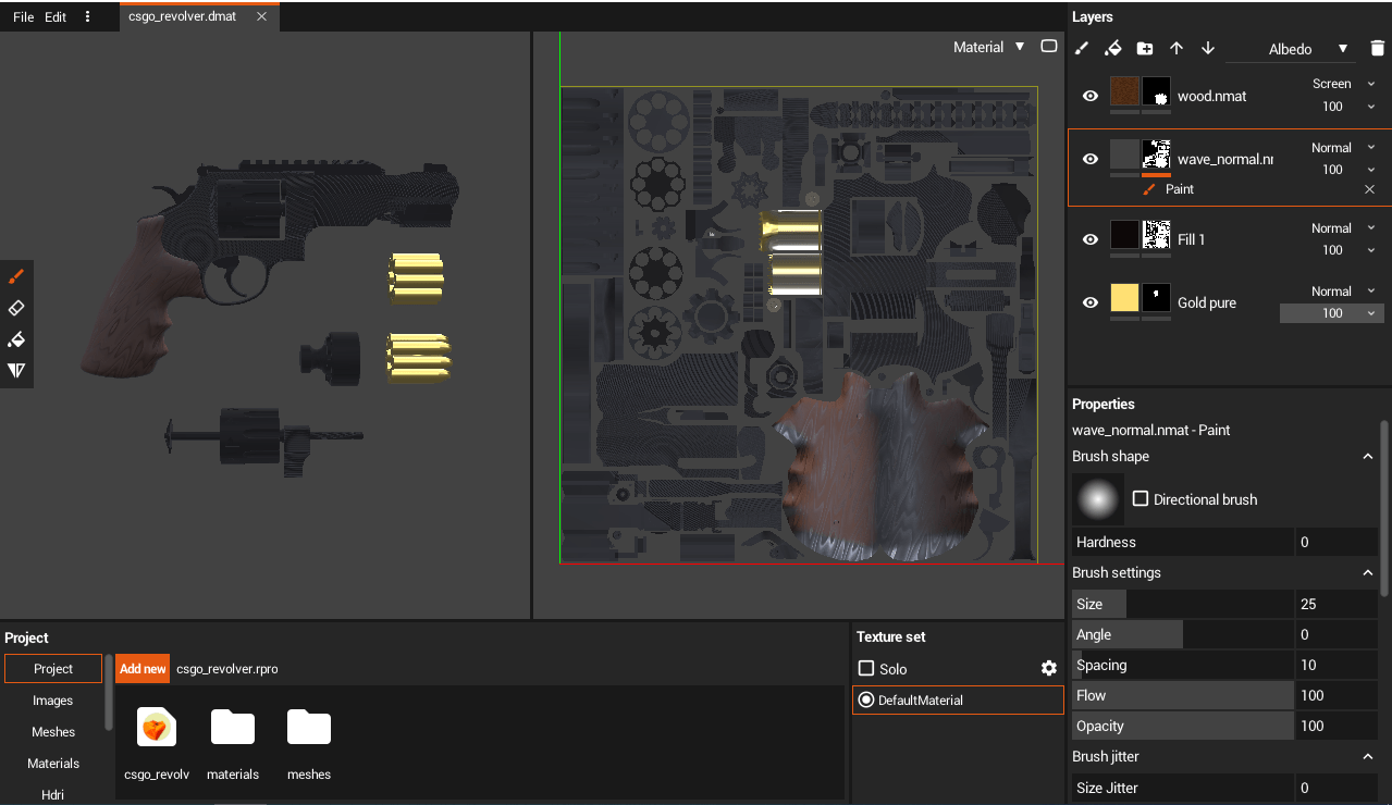 Make skin for CSGO Agama Materials documentation