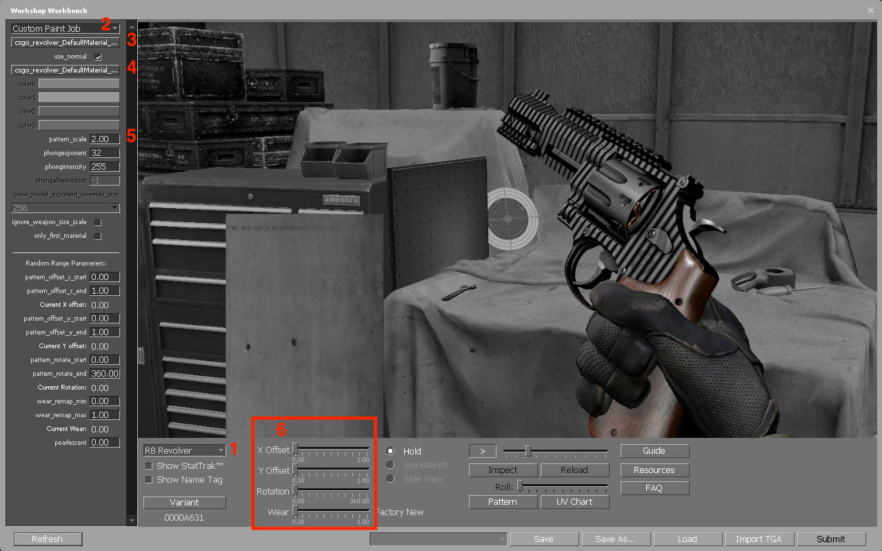 Make skin for CSGO Agama Materials documentation