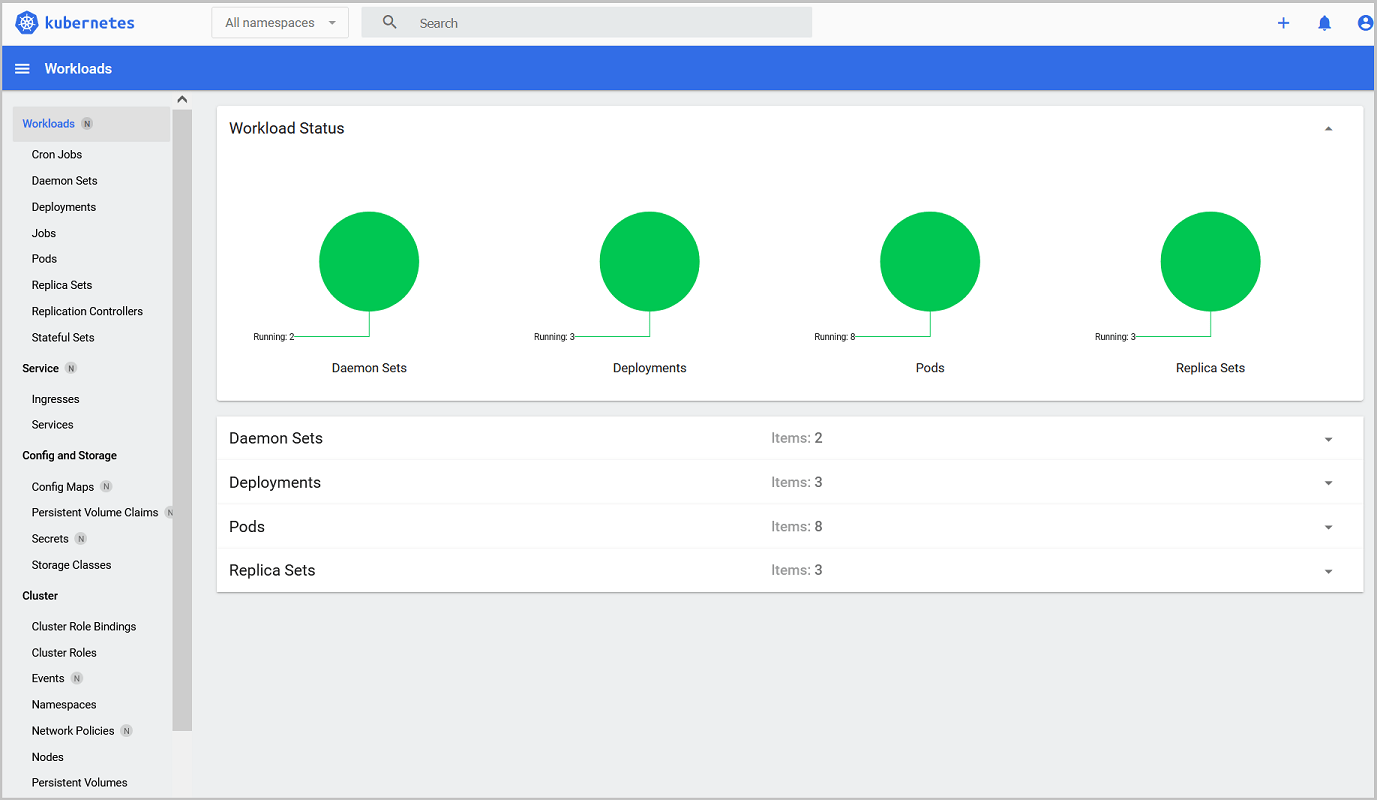Tutorial Deploy the Dashboard (web UI) Amazon EKS