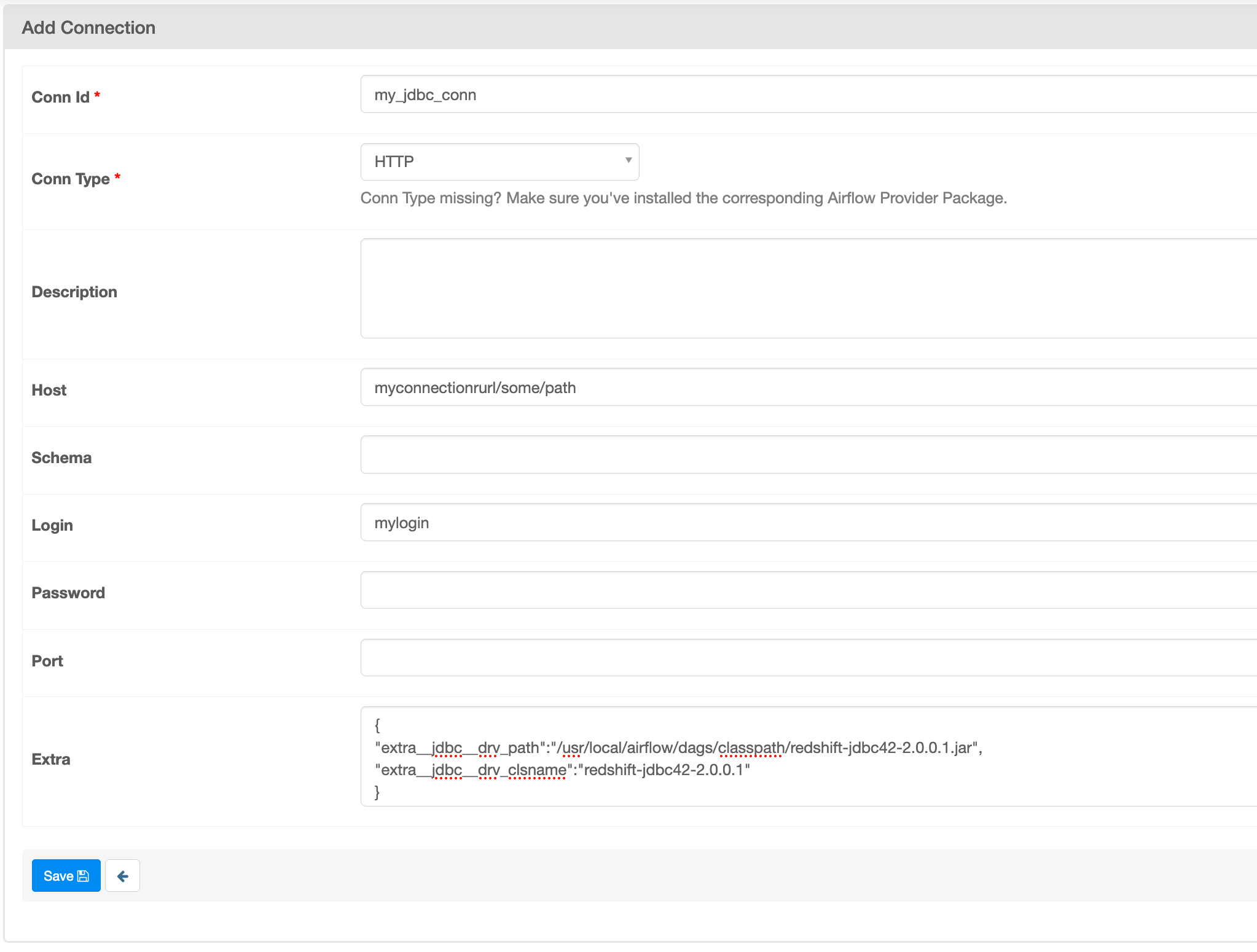 Overview of connection types Amazon Managed Workflows for Apache Airflow