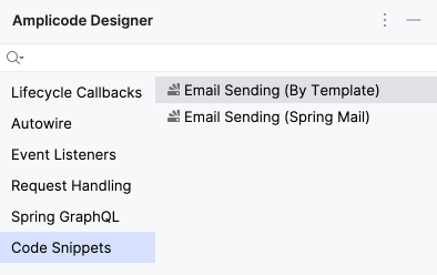 Getting Started with Email Templates Amplicode Documentation