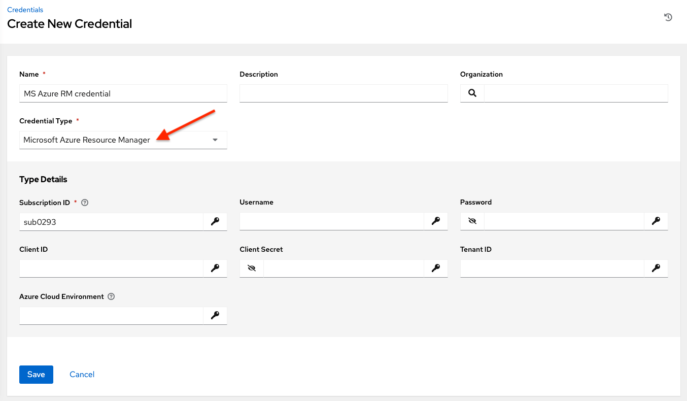 10. Credentials — Automation Controller User Guide v4.0.0