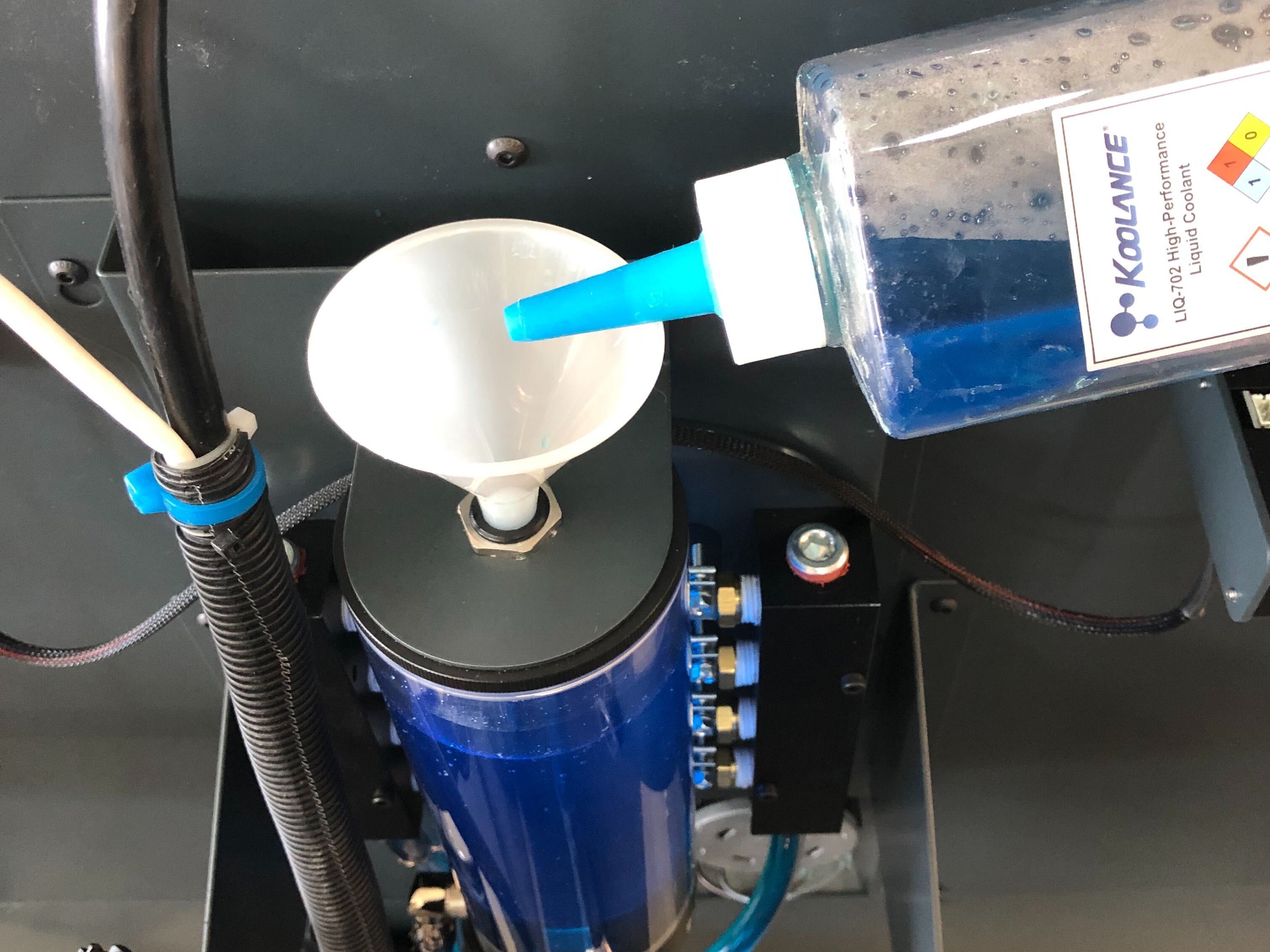 Fill the Cooling Circuit AONM2 Documentation