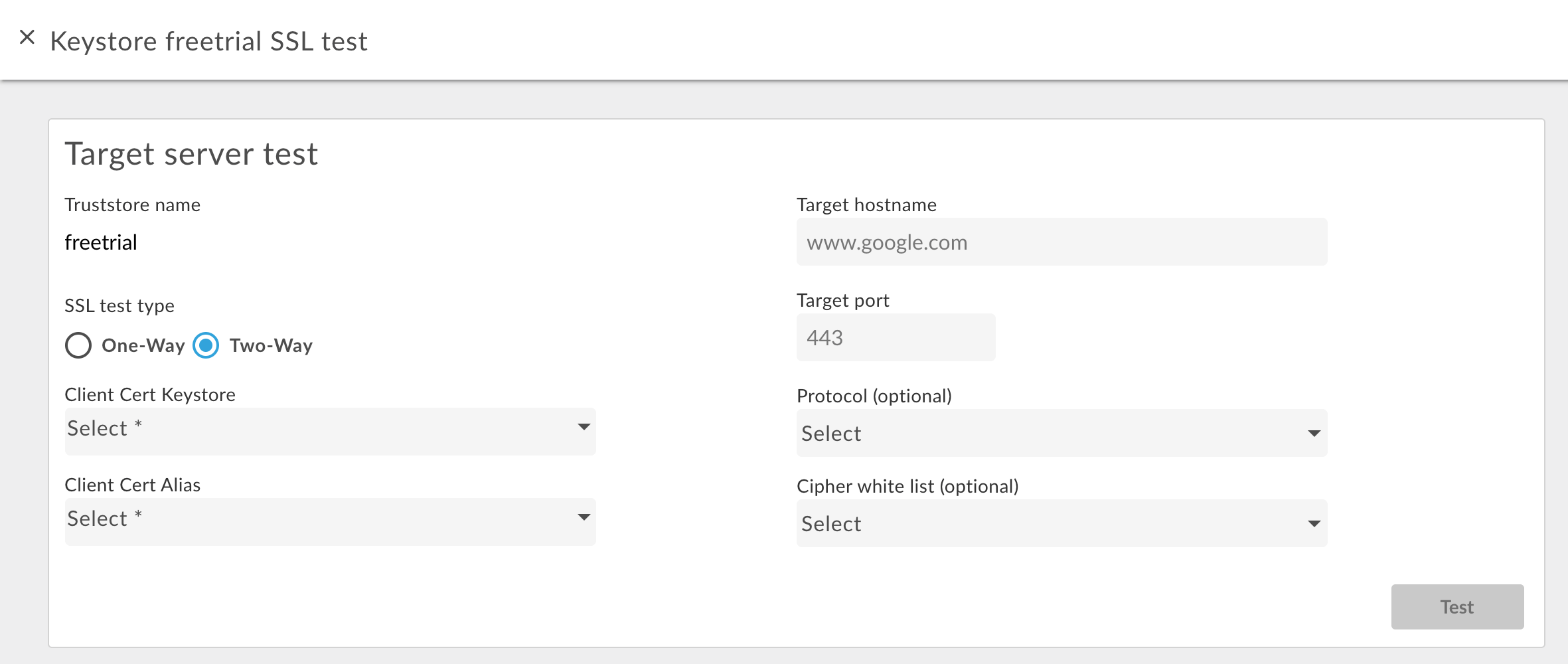 Creating keystores and truststore using the Edge UI Apigee Edge